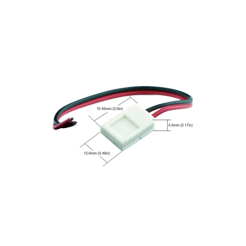 Quick Connector for 8mm LED Strip Connection, lightsandparts