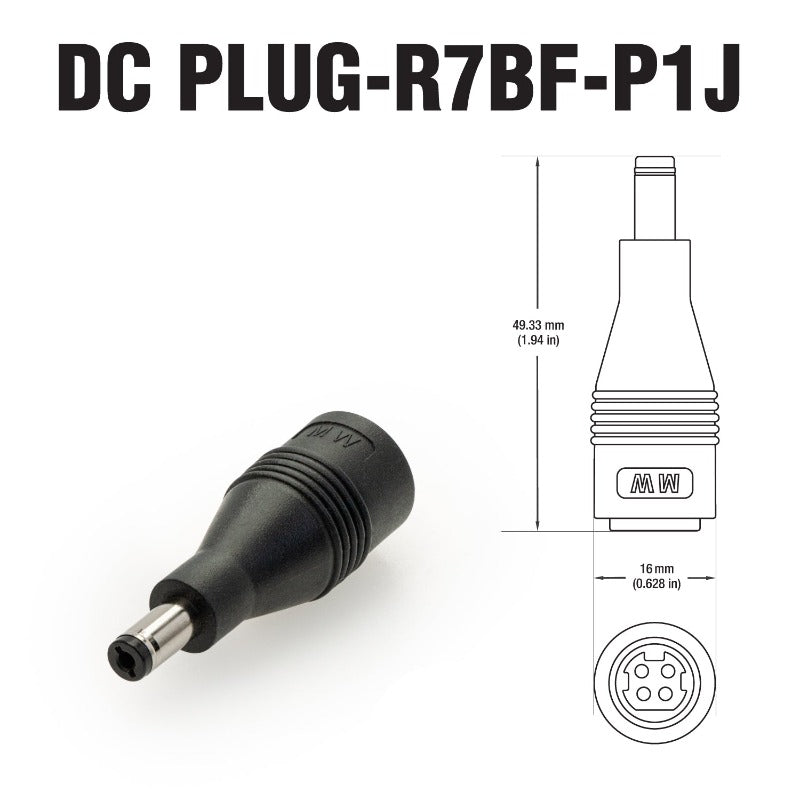 Mean Well Adopter DC PLUG-R7BF-P1J, G