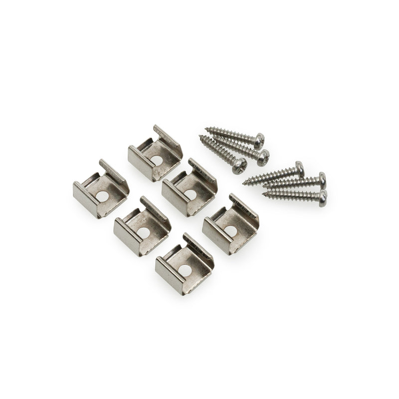 LED Channel Mounting Clips VBD-CLCH-B2 - Type 7 (6 PCs)