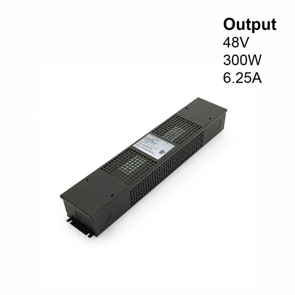 OTM-W300-48-F 0-10V Dimmable Constant Voltage LED Driver 48V 300W, lightsandparts