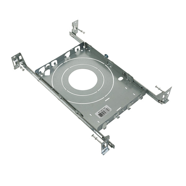 MP-UNV-346 New Construction Universal Mounting Plate for 3, 4, 6 inches with 2 hanger bar, lights