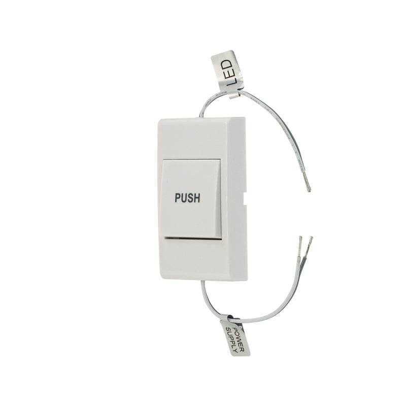 Wall Mount Low Voltage LED dimmer Switch Push