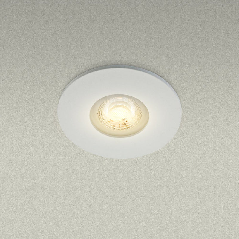 VBD-MTR-5W Recessed LED Light Fixture, 2.5 inch Round White - ledlightsandparts
