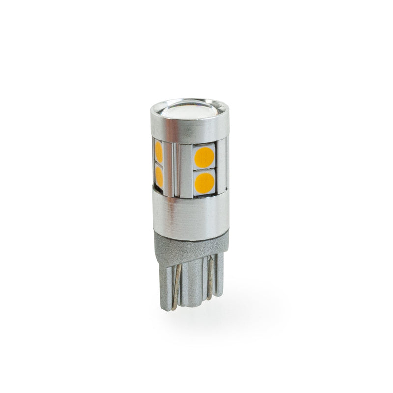 T10 Wedge Base 194 LED Bulb, 9-30V 1.5W 3000K(Warm White) - ledlightsandparts