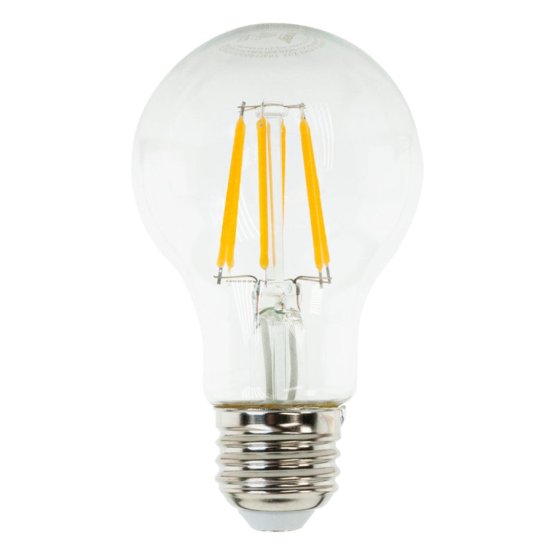 Hengte A19 LED Filament Bulb, 120V 6.5W 2700K(Soft White) - ledlightsandparts