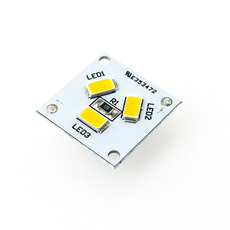 LED Module 12V 2.5W 5730  3SMD 3000K CRI90+ - ledlightsandparts
