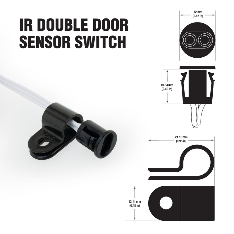 Double Door Trigger Infrared Sensor Switch - ledlightsandparts