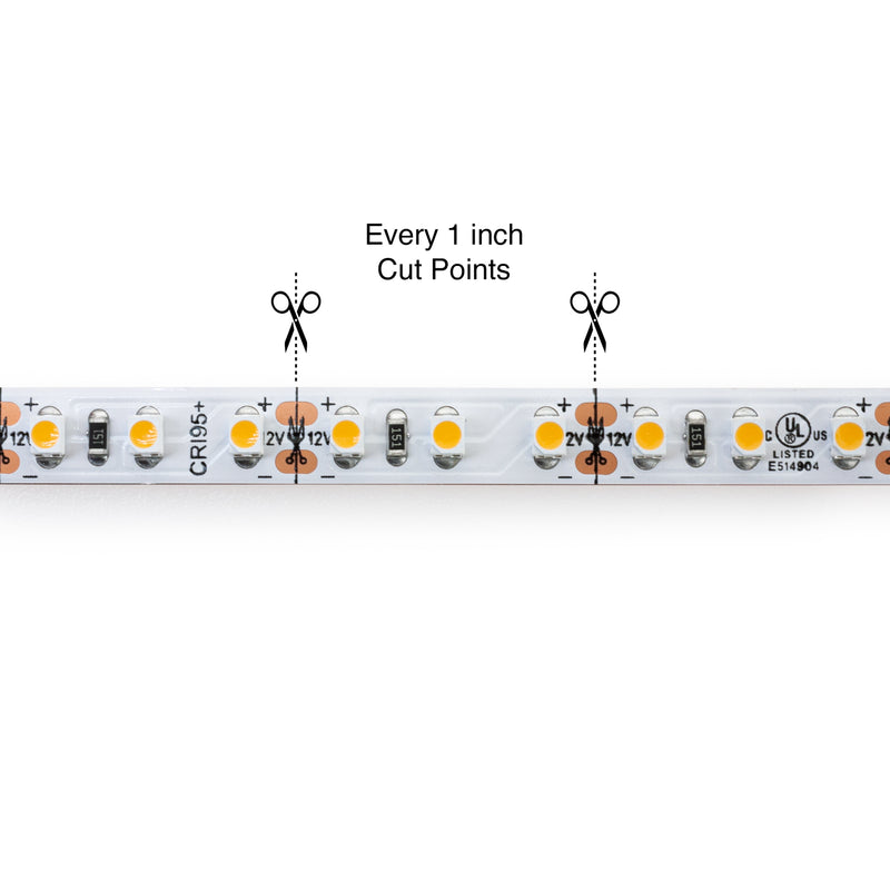 10M(32.8ft) Indoor LED Strip 35285, 12V 3(w/ft) 255-290(Lm/ft) 120(LEDs/m) CCT(2.7K, 3K, 3.5K, 4K, 5K) - ledlightsandparts