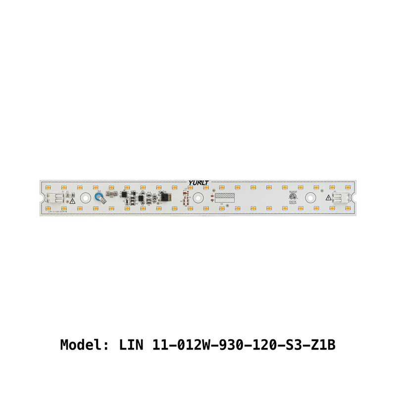 11 inch Linear LED Module Driverless Engine LIN 11-012W-930-120-S3-Z1B, 120V 12W 3000K(Warm White), lightsandparts
