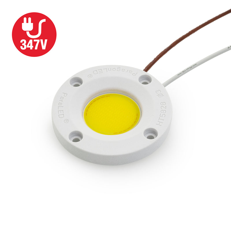 CDAC-136-05028-347-5000K COB Paragon LED Module with HT5828 LED Holder, 347V 20W 5000K, lightsandparts