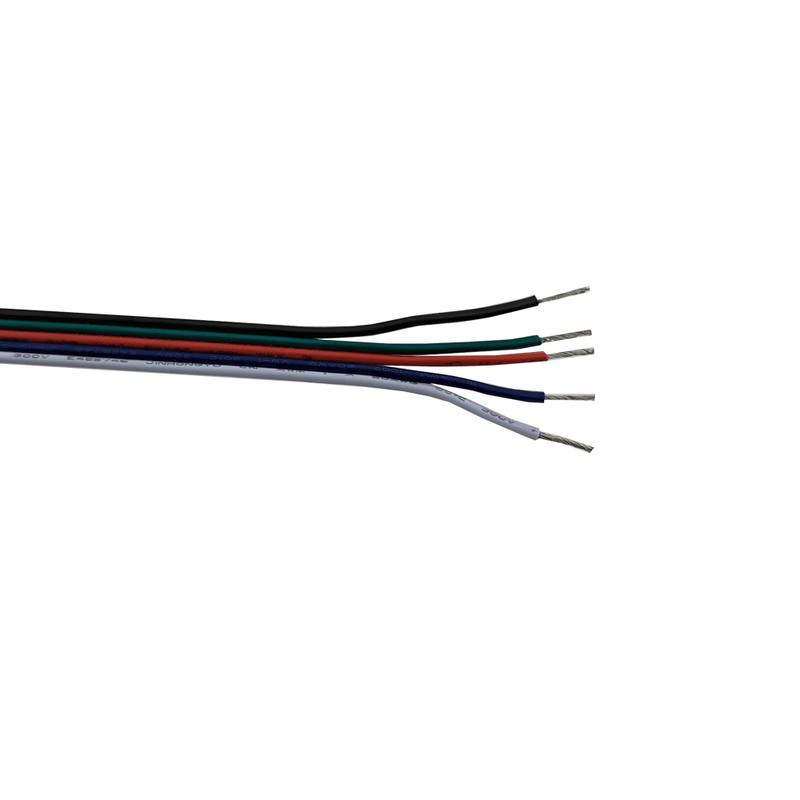 RGBW 5 Way Wire 22AWG 24Meter(80Feet)
