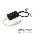 3.5 inch Regressed Square Gimbal AD-35S12W-1224V-5CCTWH-REY-SQ, 12~36V 12W 5CCT(2.7K, 3K, 3.5K, 4K, 5K)