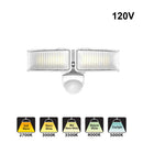 Votatec Motion Security Light – 5CCT Adjustable, VO-SC2W24-120-P-5WAY 120V 2x12W CCT(2.7K, 3K, 3.5K, 4K, 5K)