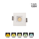 Votatec 1″ Module Downlight – 5Way CCT Adjustable VO-SP1W7-120-D-5WAY 120V 7W CCT(2.7K, 3K, 3.5K 4K, 5K)