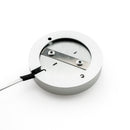 Round LED Retrofit Cabinet Puck Light, 12V 3.5W 3000K(Warm White) Silver Grey - ledlightsandparts