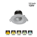 Votatec 3.5″ Regressed Gimbal – 5Way CCT Adjustable VO-RP3.5W12-120-D-5WAY 120V 12W CCT(2.7K, 3K, 3.5K, 4K, 5K)