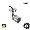 1 x 1W Adjustable Spot Light 12-24V - 3000K (Warm White)