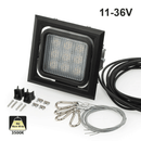LED Flood light 11-36V 20W 3500K(Mid-Warm White)