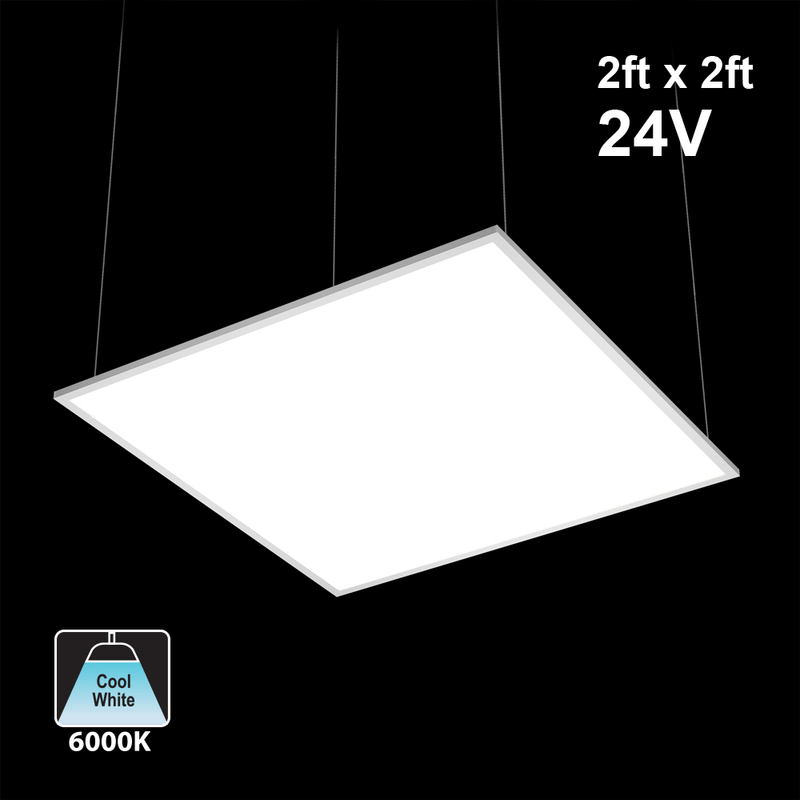 2ft x 2ft 24V LED Panel Light 32W 6000K(Cool White)