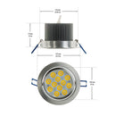 ELS-CS0012W-049 LED Ceiling Light, 12W 3200-3500(Satin Warm White) - ledlightsandparts