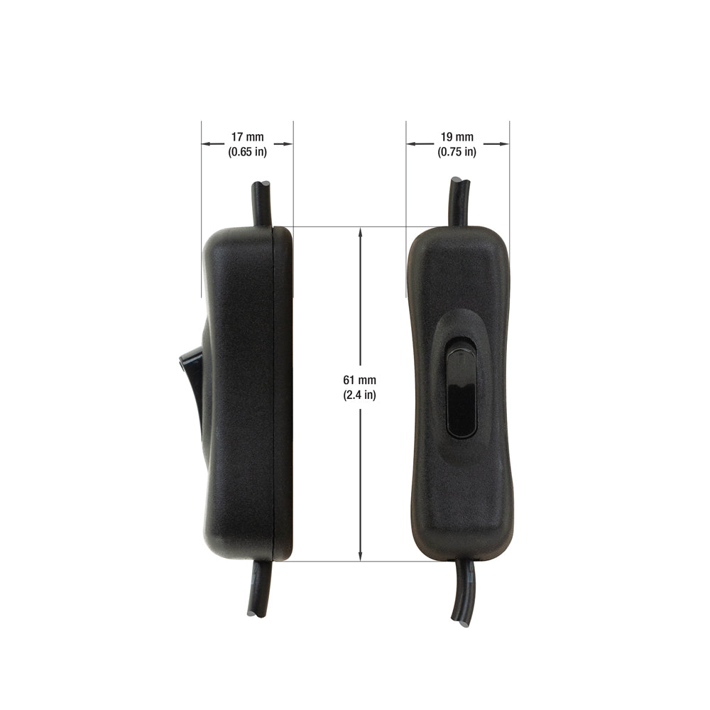 Inline On Off Flip Toggle Switch