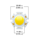 7W LED CHIP LIGHT - 6000K (Cool White)