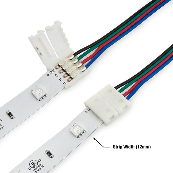 Quick Connector RGB to RGB 12mm LED Strip Connection Solderless