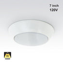 7 inch LED Ceiling Fixture Disk light, 120V 10W 3000K(Warm White), lightsandparst