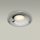 VBD-MTR-4C Recessed LED Light Fixture, 2.5 inch Round Chrome, lightsandparts