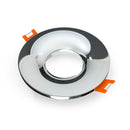 VBD-MTR-4C Recessed LED Light Fixture, 2.5 inch Round Chrome, lightsandparts