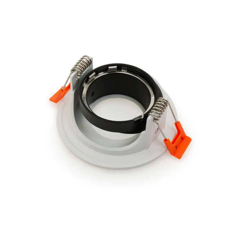 MTR-5W 12V Recessed LED Light Fixture, 2.5 inch Round White