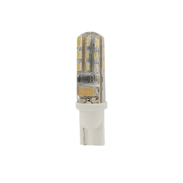 T10 Wedge Base LED Bulb, 12V 1W 6000K(Cool White), lightsandparts
