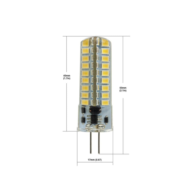 G4 Light Bulb Bi-Pin, 12V 3.5W 6000K(Cool White)
