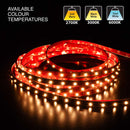 10M(32.8ft) Indoor LED Strip 3528, 24V 1.5(w/ft) 126-144(Lm/ft) 60(LEDs/m) CCT(2.7K, 3K, 6K), lightsandparts
