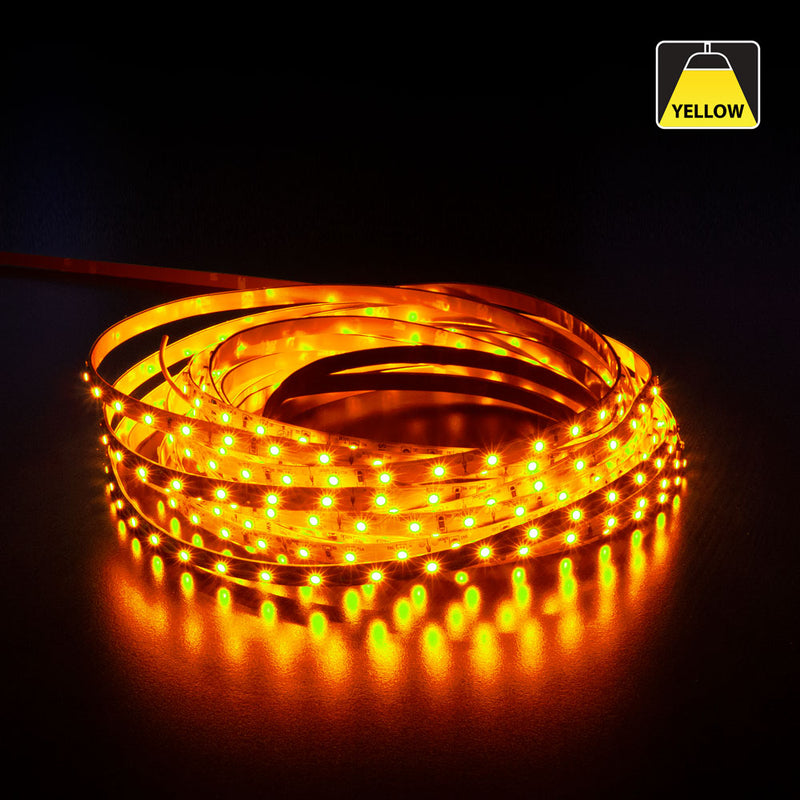 10M(32.8ft) Indoor LED Strip 3528, 12V 1.5(w/ft) 60(LEDs/m) CCT(Red, Yellow, Blue) - ledlightsandparts