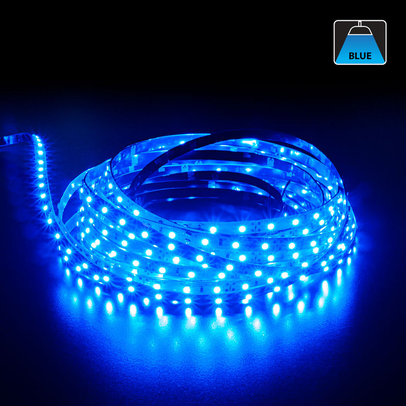 10M(32.8ft) Indoor LED Strip 3528, 12V 1.5(w/ft) 60(LEDs/m) CCT(Red, Yellow, Blue) - ledlightsandparts