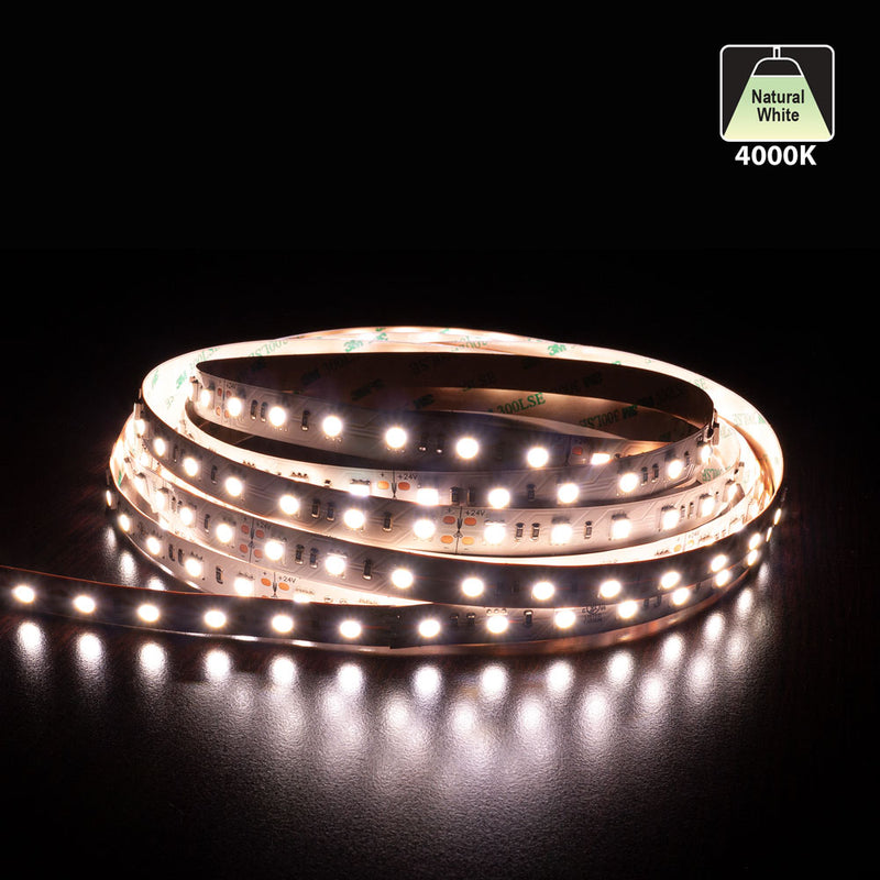 5M(16.4ft) Indoor LED Strip VBDFS-5050-4000-60-24-NS, 24V 4.5(w/ft) 4000K(Natural White)