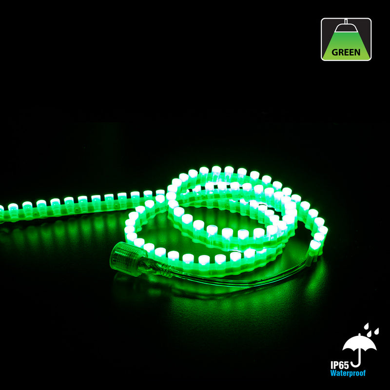 1M(3.2ft) Great Wall DIP LED Strip GW, 12V 2.5(w/ft) CCT(Green, Red, Blue, Yellow) - ledlightsandparts