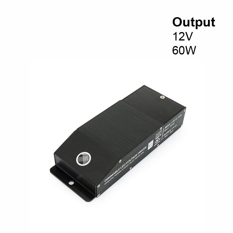 Magnitude Electronic Dimmable Constant Voltage LED Driver, 12V 60W