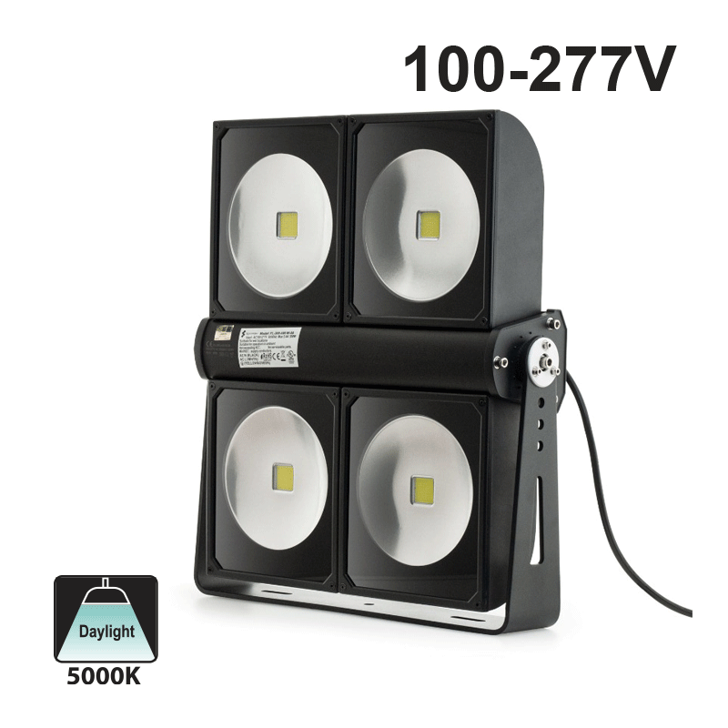 FL-300-AW-W LED Outdoor Flood Light, 120-277V 300W 5000K(Daylight)