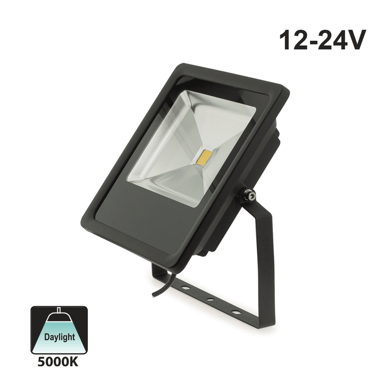 LED Outdoor Flood Light, 12-24V DC 50W 5000K(Daylight)