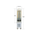 G9 LED Bi-pin Base Light Bulb, 120V 3W 3000K(Warm White)