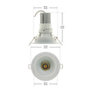 Ceiling Light 12V 8.2W – Round, lightsandparts
