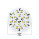 12V Flat Round PCB 18 SMD 3528 LED 2W Warm White - GekPower