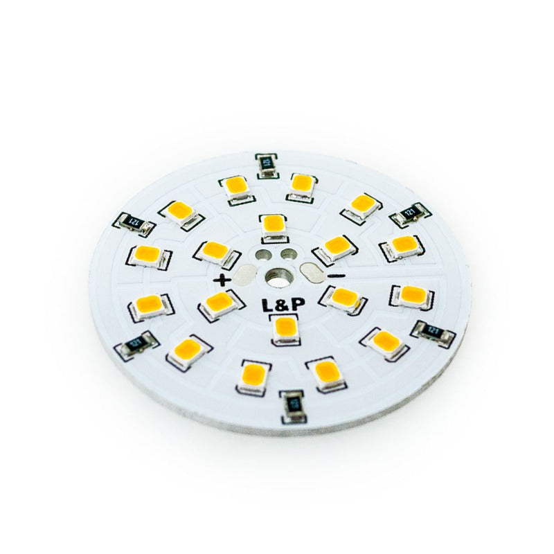 2x 3528 SMD LED Position Lights – Pure White 12V Diffuse Light Bulbs