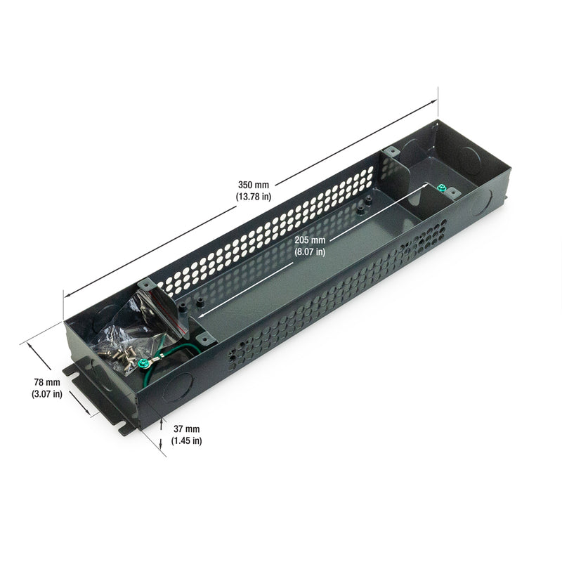 Enclosure Box Type A Fit 24W LED Driver