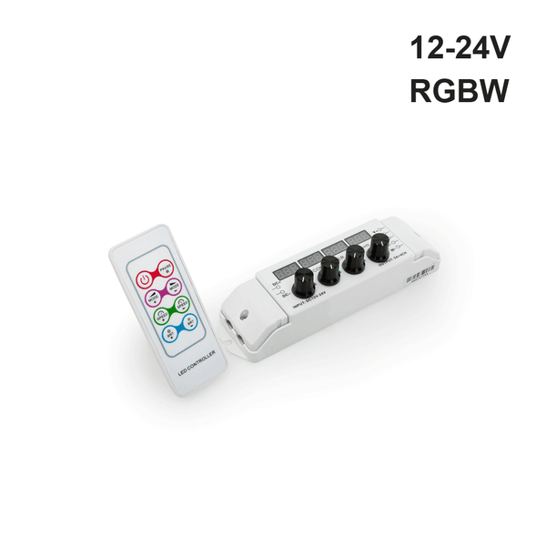 Multi-function LED RGBW Font-B Controller Dial and RF