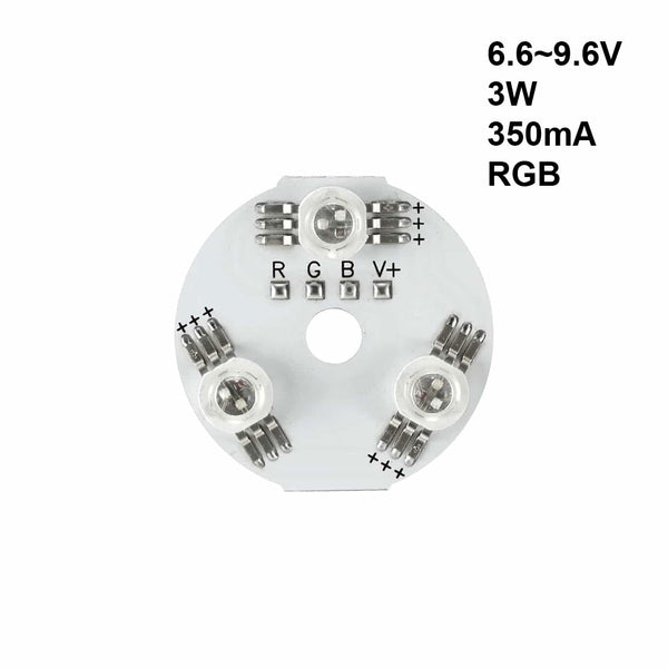 3W Constant Current On-Board RGB (35mm Diameter)