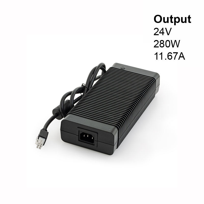 Mean Well GS280A24-C4P Non-Dimmable Plug-In LED Driver, 24V 11.67A 280W