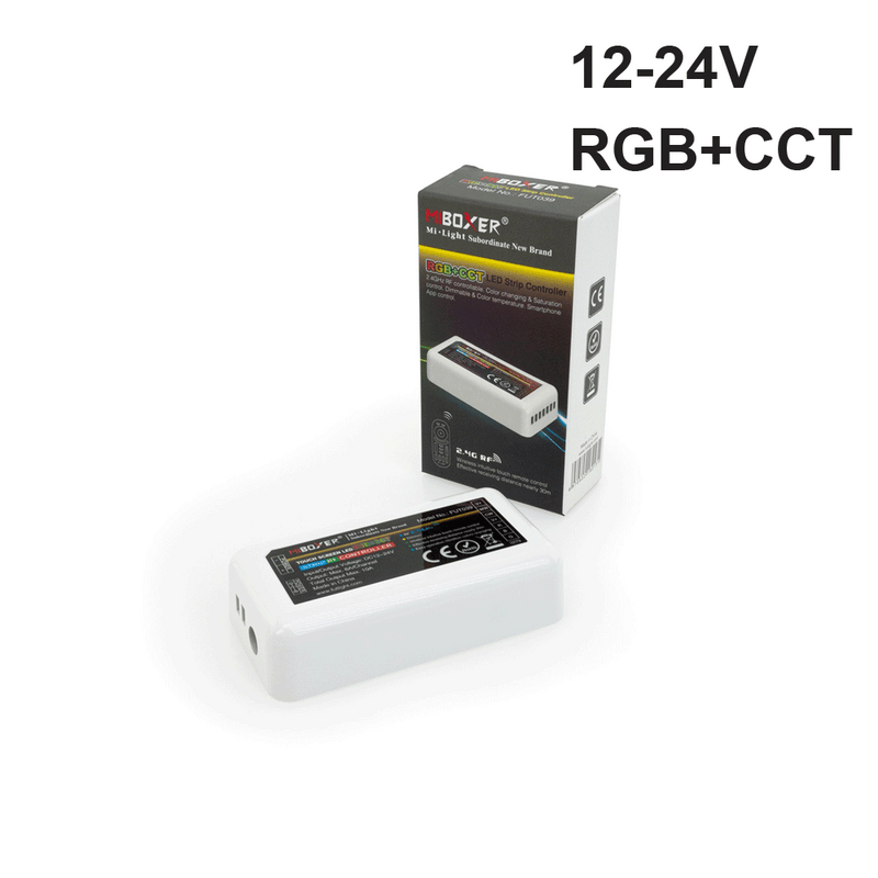 FUT039 Mi-Light 2.4GHz WIFI RGB+CCT LED Controller B4 12-24V